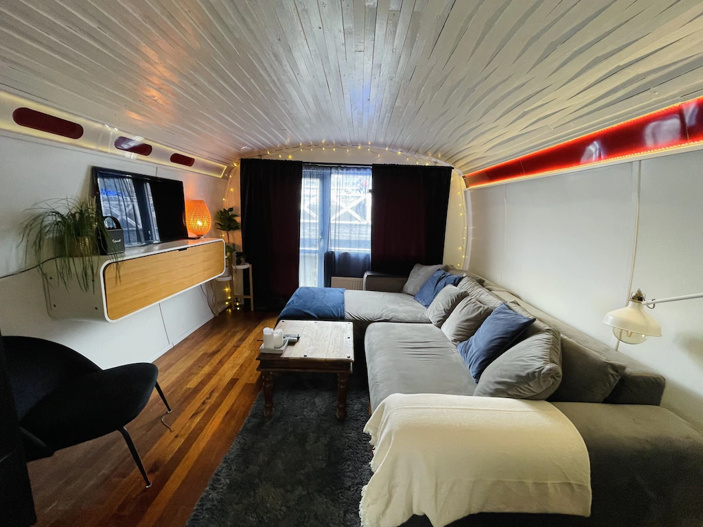 Sweden Glamping Houseboat