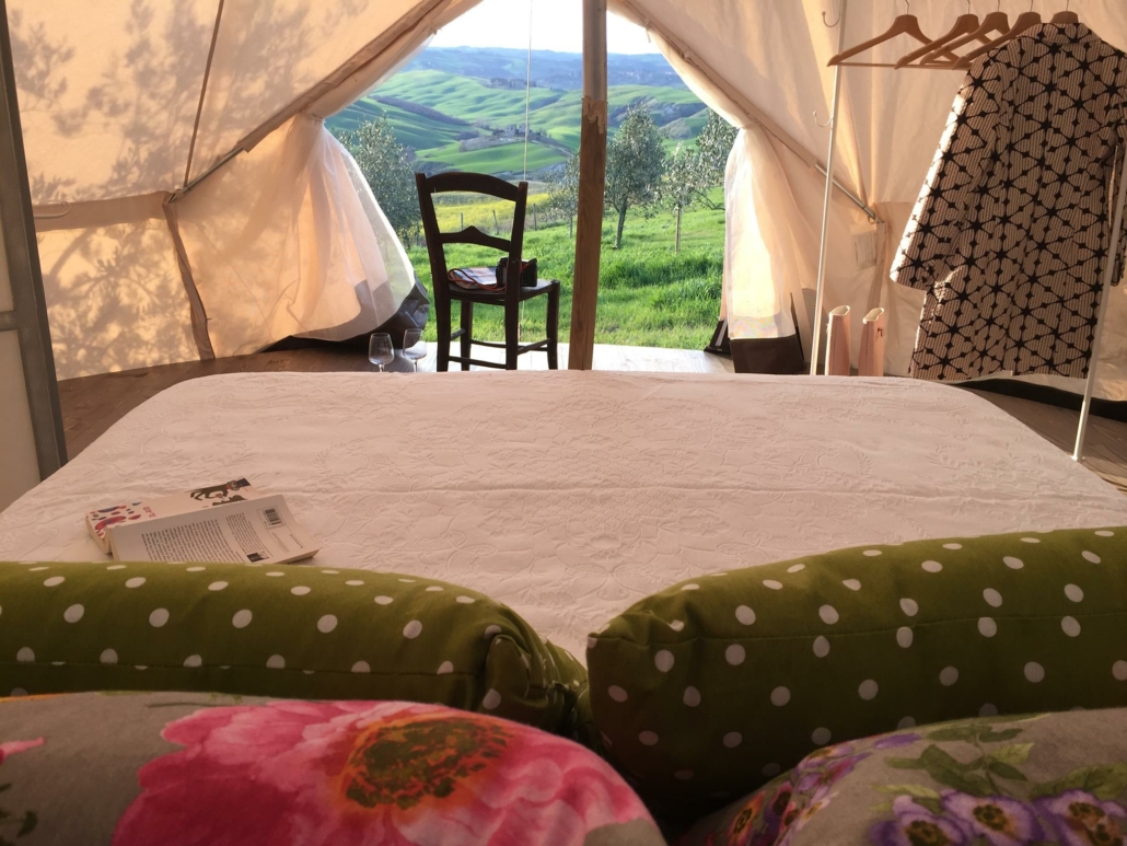 The Lazy Olive Glamping in Italy