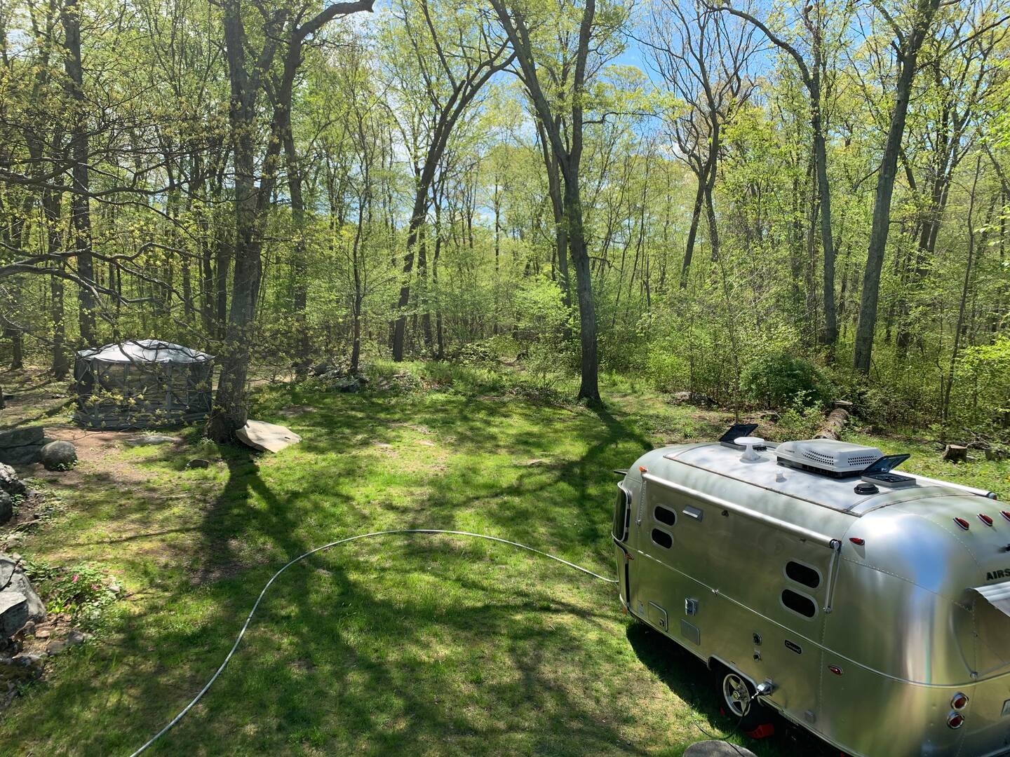 Iconic 2021 Airstream Camper on Private Land