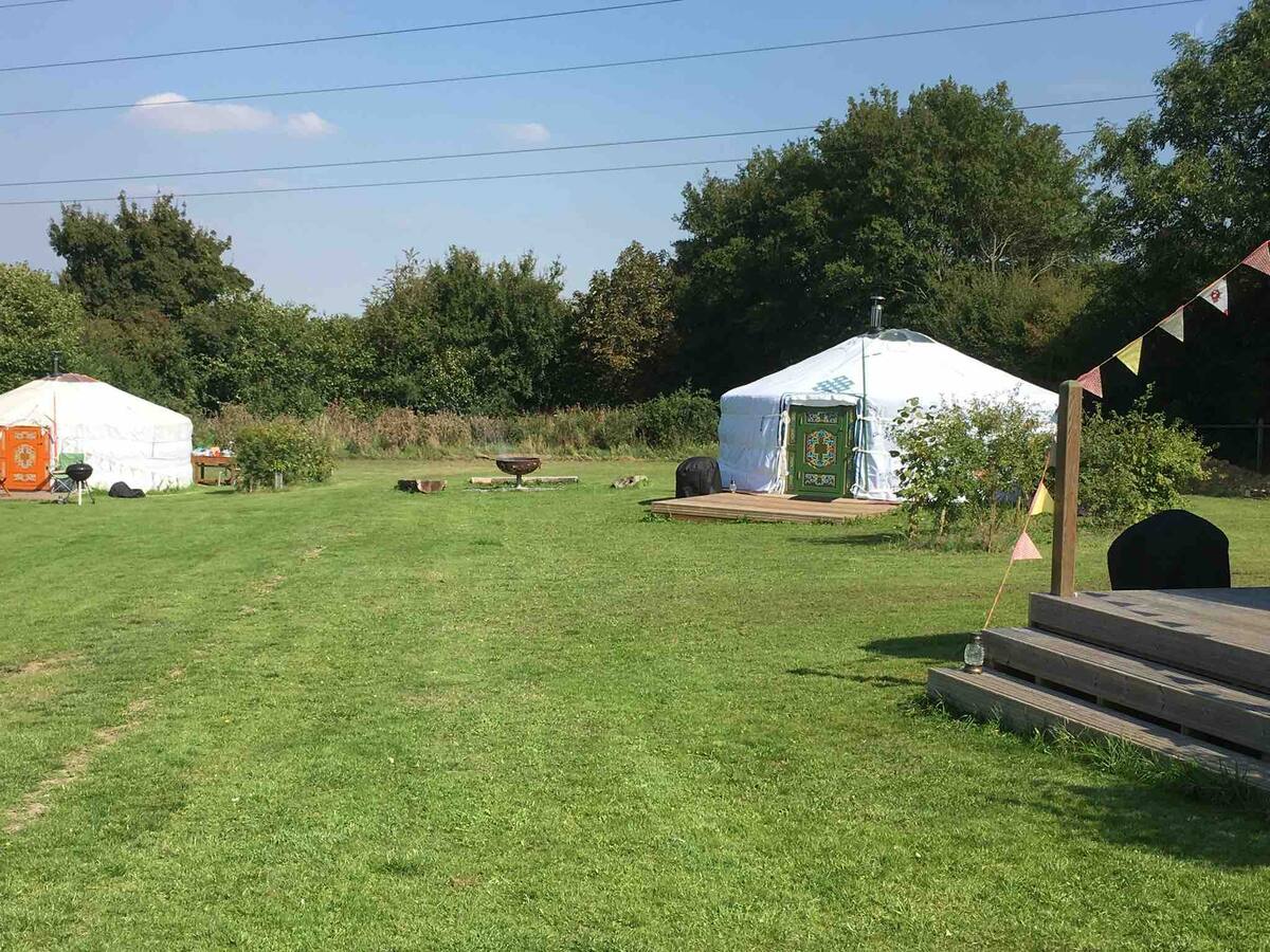 Bertie the Yurt - Glamping Suffolk