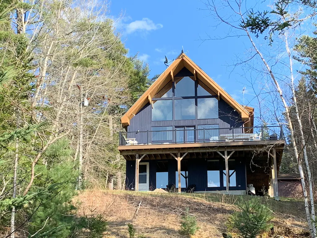 Ocean View Luxury Cabin Rental Maine