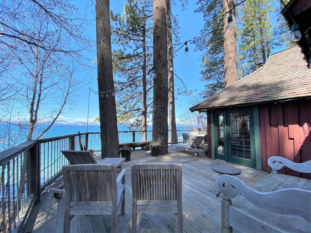 Original Lake Front Red Cabin