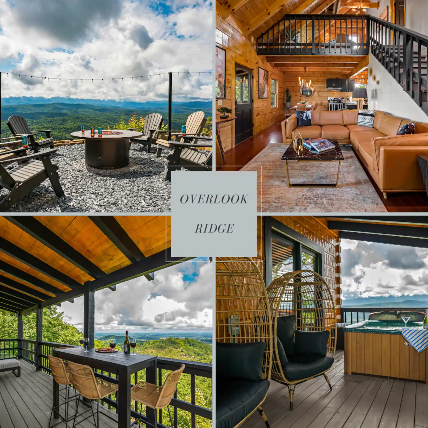 Luxury Cabin Rental near Pigeon Forge with views