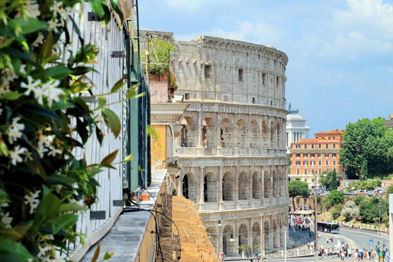 Restart Accommodations Rome View of Colosseum