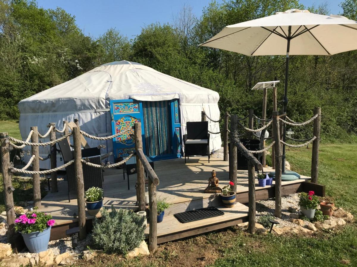 French Fields Luxury Glamping Original Mongolian Yurt