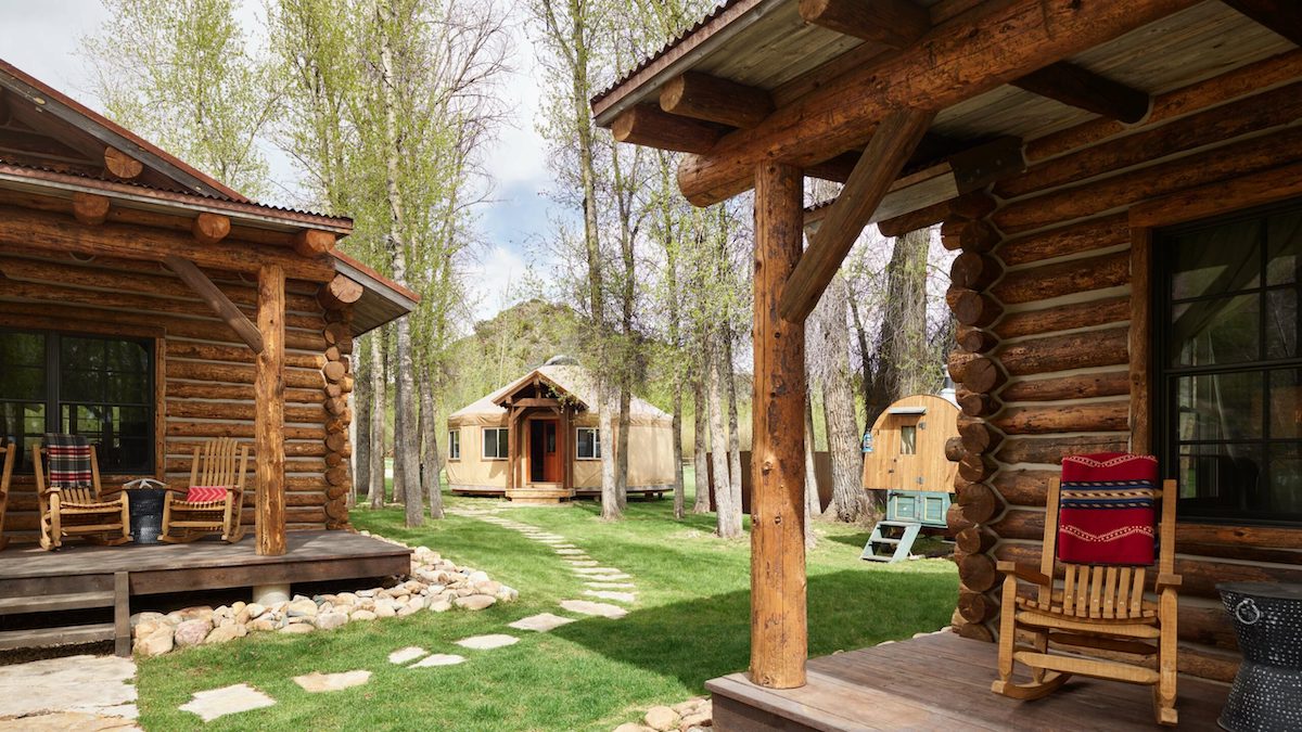 Glamping Yurt at Brush Creek Ranch