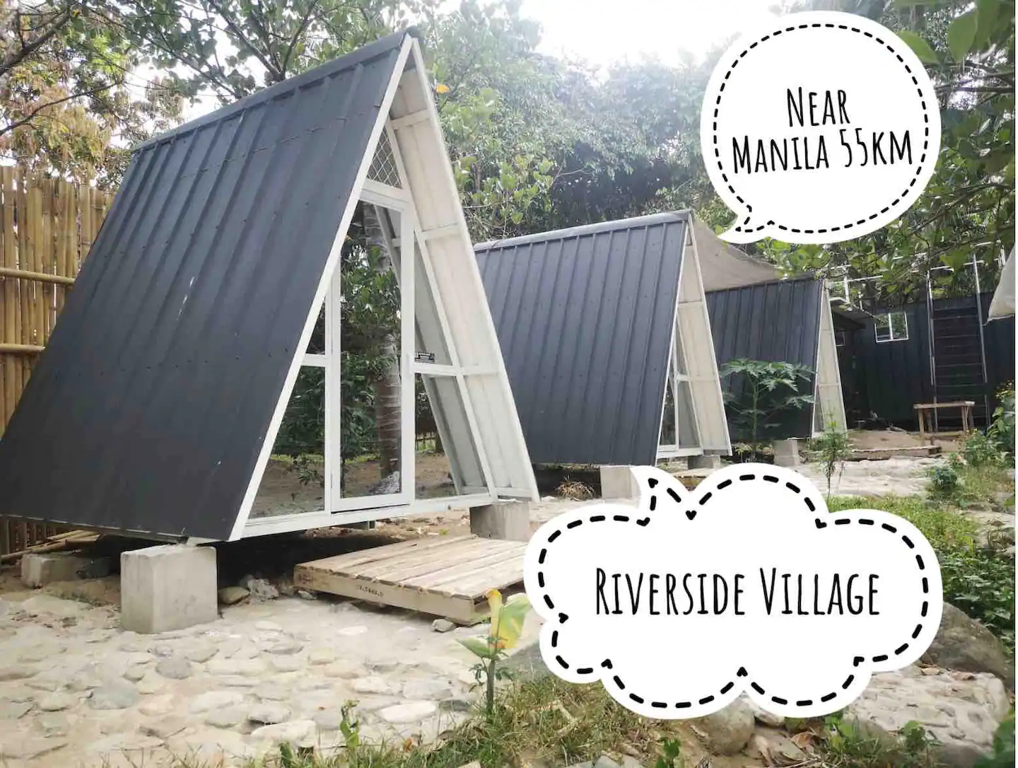 Glass Teepee Village River Glamping near Manila