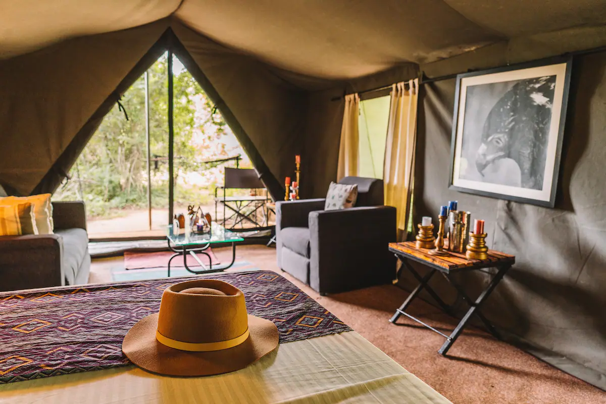 Romantic Glamping Tent Bordering Yala National Park