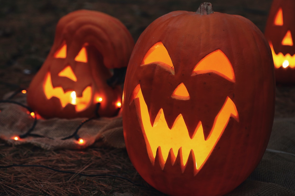 Carve Halloween pumpkins
