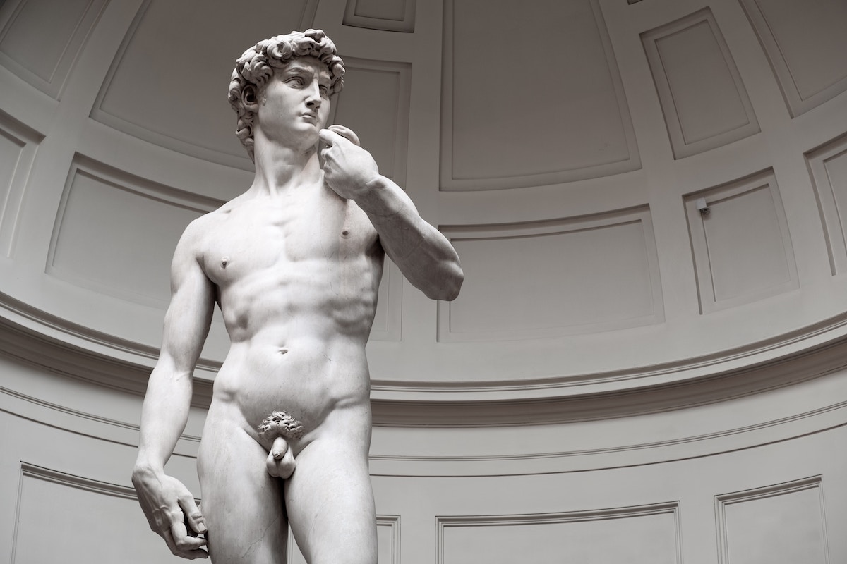 Michelangelo's David - Europe in October