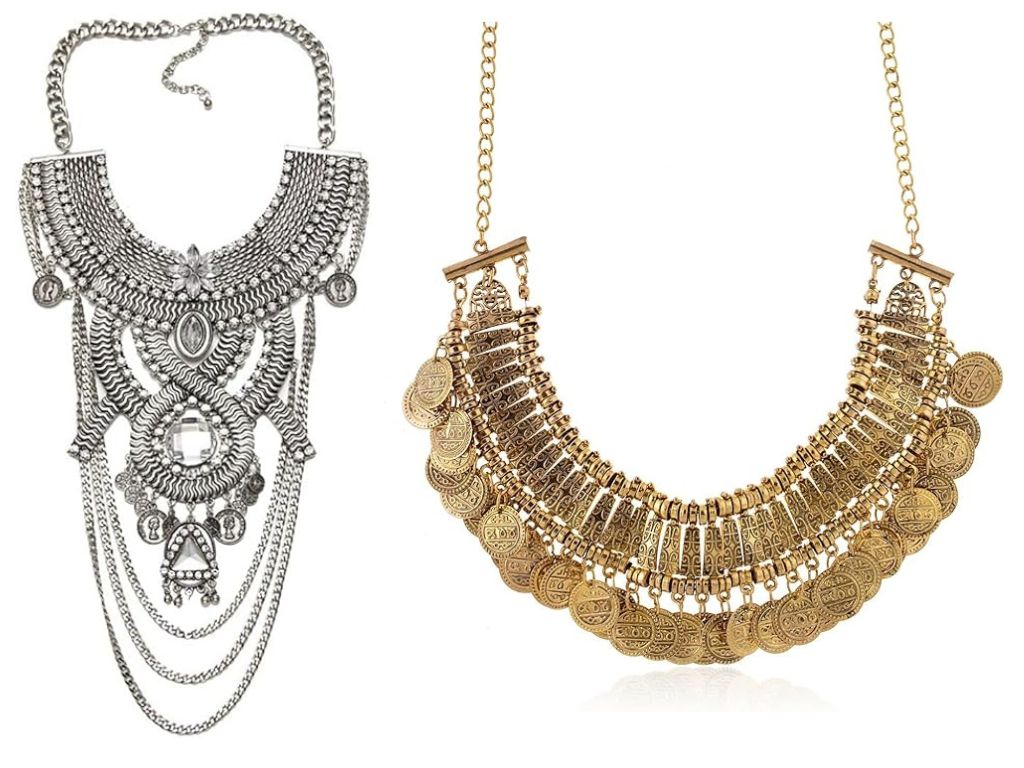 30 Burning Man Accessories, Clothing, Costumes & Outfits Tribal Jewelry: Statement Necklaces for Burning Man