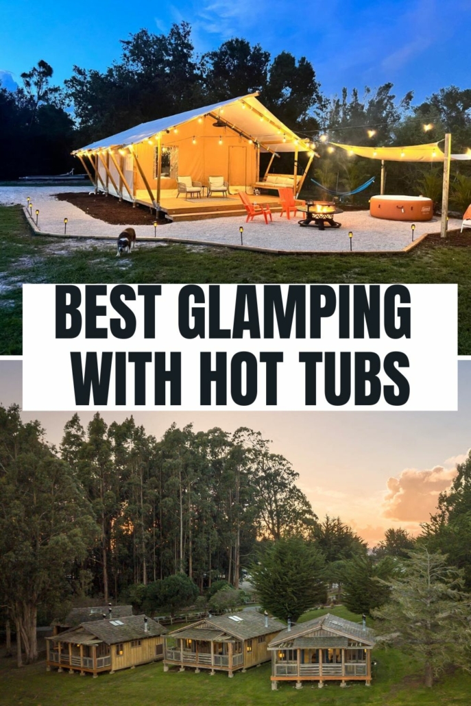 Glamping with Hot Tub