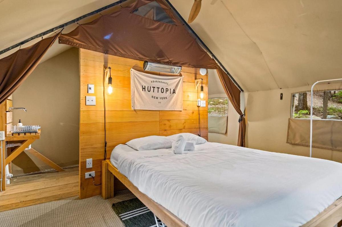 Huttopia Adirondacks Glamping Upsate New York