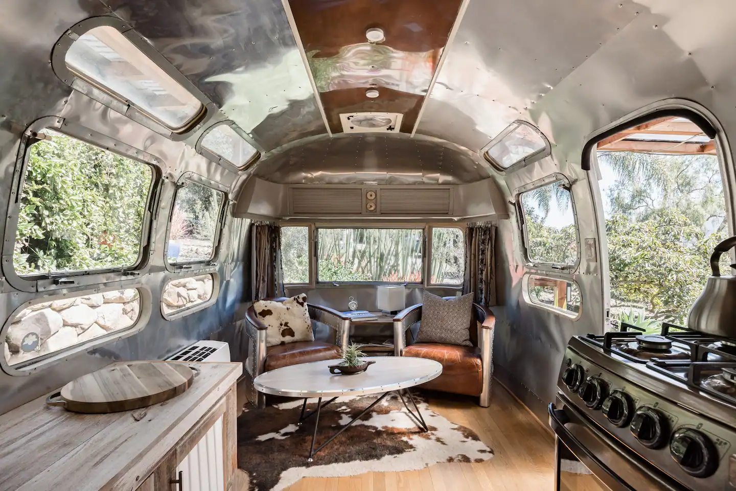 Iconic 1974 Airstream on an Organic Ranch