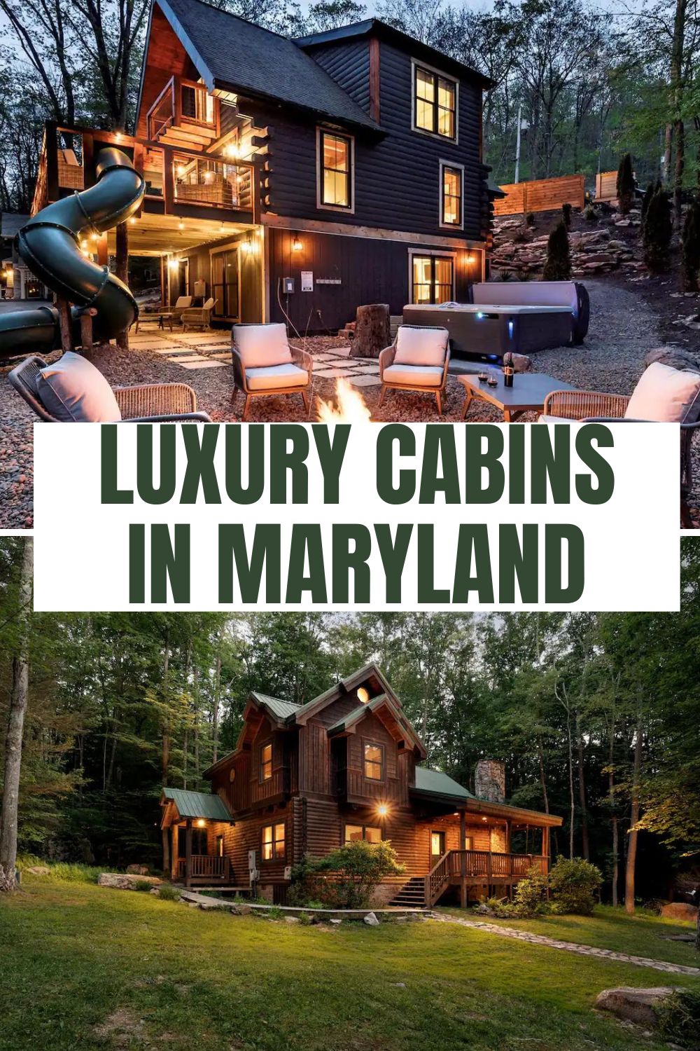 Top 12 Luxury Cabins in Maryland To Rent in 2024
