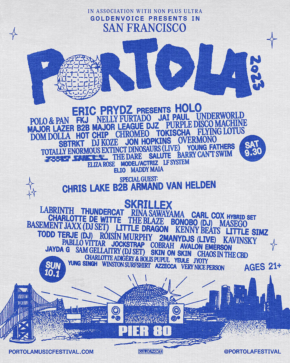 Portola Festival SF 2023 Line Up