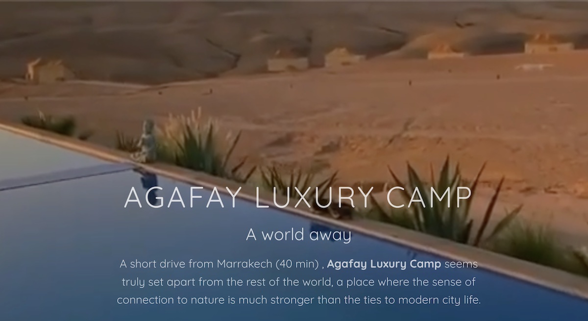 agafay luxury tents glamping morocco