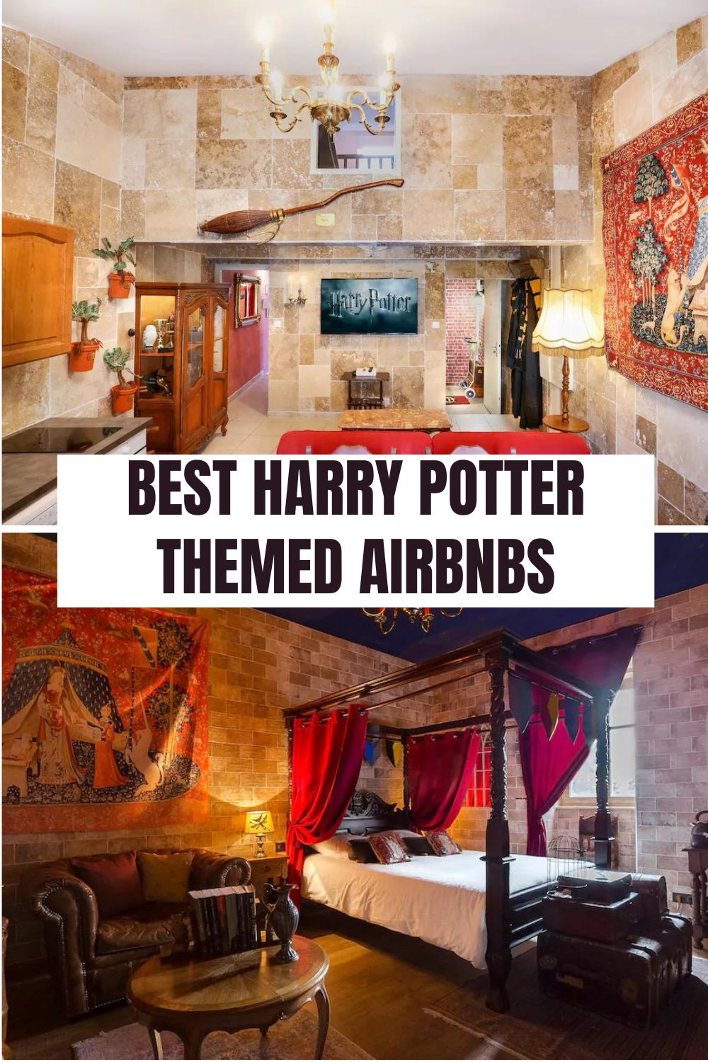 Top 15+ meilleurs Airbnb Harry Potter en France