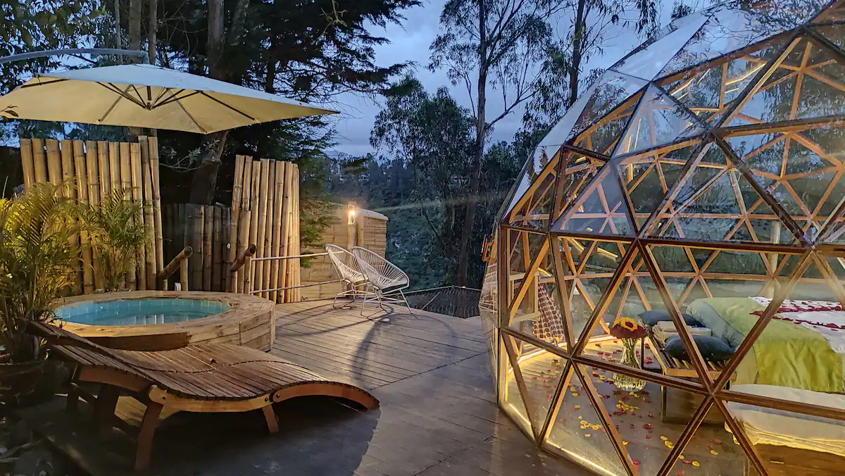 Private Bubble in the Middle of Nature - Ecuador