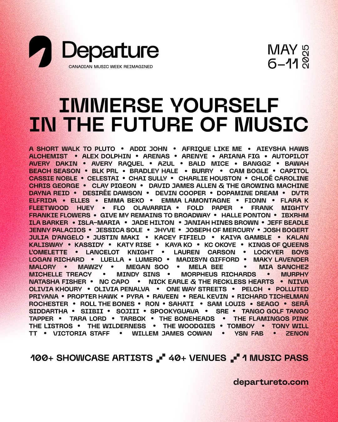 Departure Festival Canada 2026