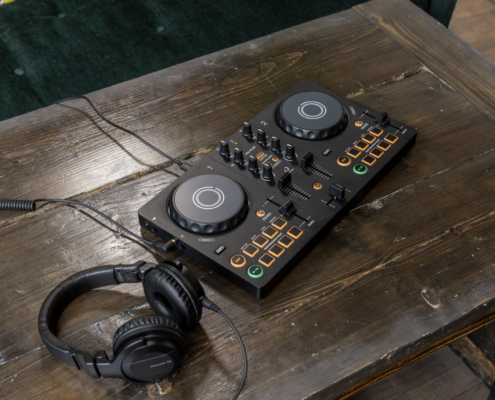 Product view on a table