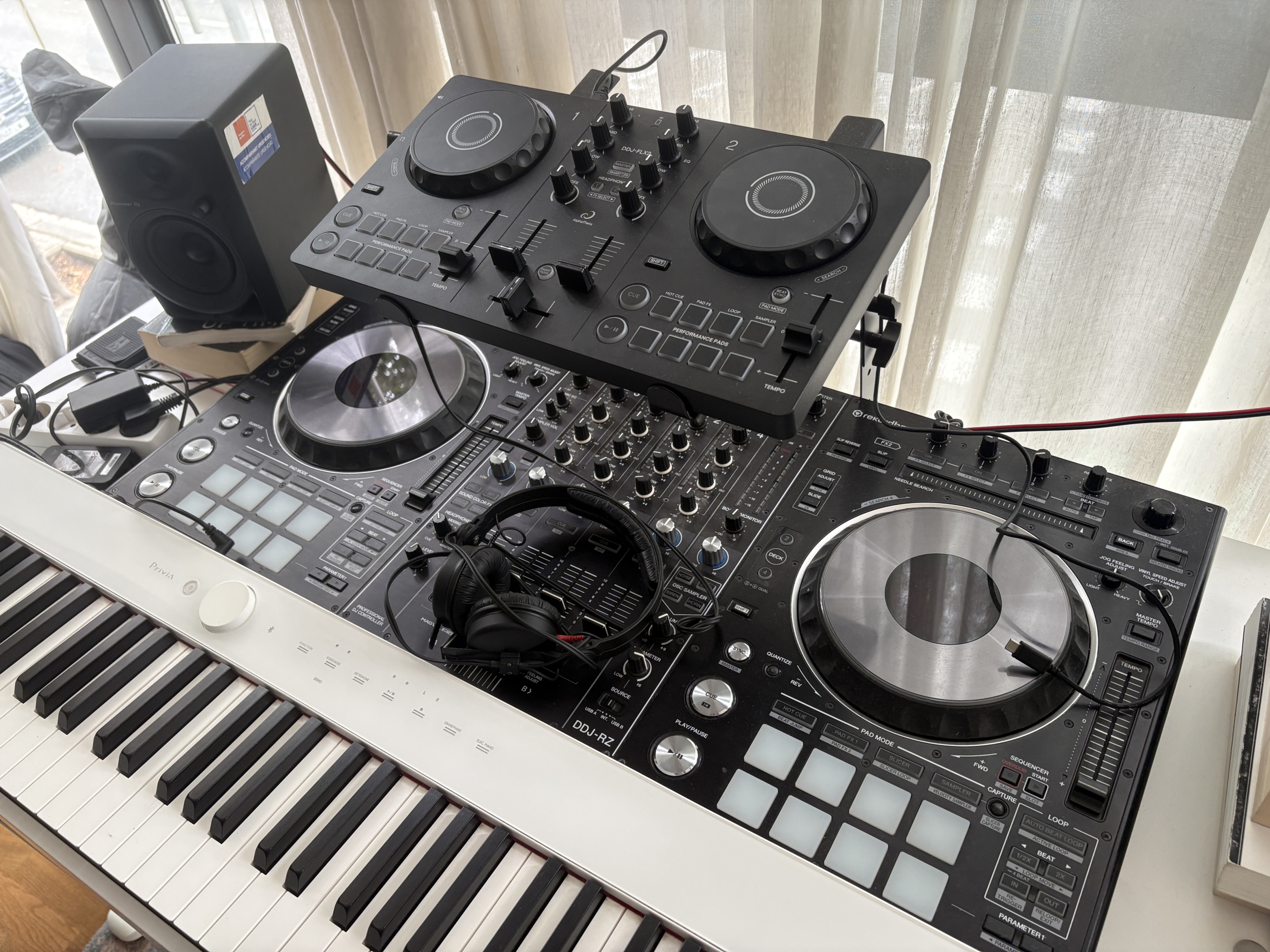 DDJ-FLX 2 comparison DDJ-RZ